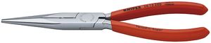 Knipex Platspitse tang met zijsnijder verchroomd 200 mm - 2613200