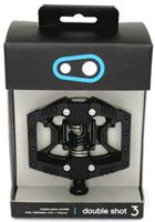 CRANKBROT-pedalen. DUAL Double Shot 3 BLACK
