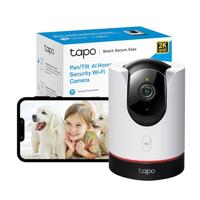 TP-Link Tapo 2K QHD Pan/Tilt Beveiligingscamera, AI-detectie, privacy, Starlight Sensor, Cloud-kaartopslag