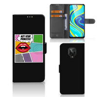 Xiaomi Redmi Note 9 Pro | Note 9S Wallet Case met Pasjes Popart Princess