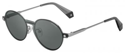 Polaroid zonnebril 6082/G/CS KB7/M9 heren staal zilver/grijs