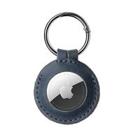 Lederen tas voor AirTag | Handgenaaid in Tsjechië | FIXED (Blue)