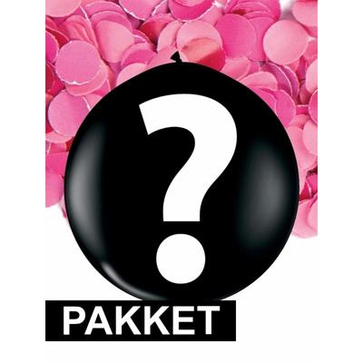 Gender reveal pakket meisje Gender reveal pakket meisje