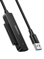 UGREEN USB 3.0 naar 2.5 Inch SATA Harde Schijf Adapter SSD HDD 5Gbps SATA Kabel Ondersteuning UASP TRIM SMART Compatibel met Windows, Mac OS, Chrome OS, Linux, 0,5M