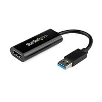 StarTech.com USB 3.0 naar HDMI Adapter - 1080p (1920x1200) - Compacte USB Type-A naar HDMI Display Adapter Converter voor Extra Monitor - Externe Video & Grafische Kaart - Enkel Windows (USB32HDES)