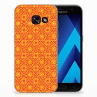 Samsung Galaxy A3 2017 TPU bumper Batik Oranje