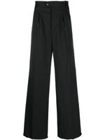 Patrizia Pepe pantalon de costume à plis marqués - Gris