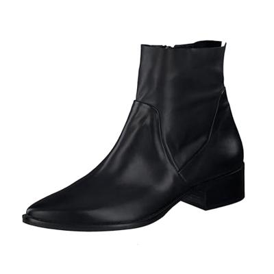 Paul Green DAMES Enkellaarzen, Vrouwen Enkellaarzen,laarzen,laars,halve laars,bootie,rits,Schwarz (BLACK),39 EU / 6 UK
