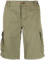 MC2 Saint Barth knee-length cotton cargo-shorts - Vert