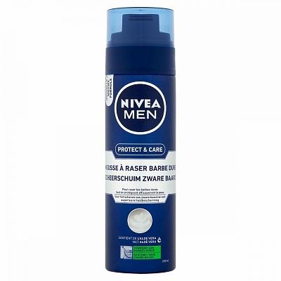 NIVEA Scheerschuim MEN Protect & Care Zware baard -  200 ML