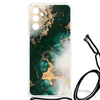 Anti-Shock Hoesje voor Samsung Galaxy A13 5G | A04s Marmer Groen