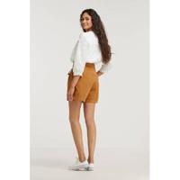 edc Women high waist straight fit short bruin