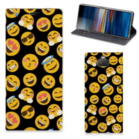 Sony Xperia 10 Plus Hoesje met Magneet Emoji