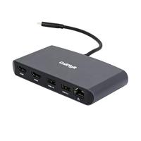 CalDigit Thunderbolt 3 Mini Dock (HDMI 2.0) - draagbaar, Bus-gestuurd, 40 Gbs, Dual 4K @ 60Hz, USB 3.0 & 2.0, GbE LAN. Compatibel met Thunderbolt 3 Mac en pc (Dual HDMI 2.0).