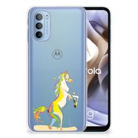 Motorola Moto G31 | G41 Telefoonhoesje met Naam Horse Color - thumbnail