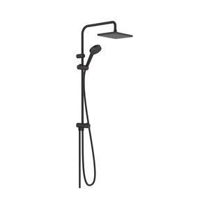 Hansgrohe Regendouche set Vernis Shape Showerpipe 230 1 Jet Reno EcoSmart 9l/min Mat Zwart