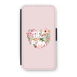 GRL PWR Flower: iPhone X Flip Hoesje