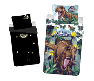 Jurassic World Dekbedovertrek Roar Glow in the Dark