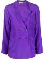 P.A.R.O.S.H. blazer Sofia à boutonnière croisée - Violet