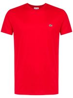 Lacoste t-shirt à logo brodé - Rouge