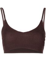 Cashmere In Love soutien-gorge Alessi en maille - Marron