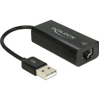 Delock 62595 USB 2.0 Type-A-adapter naar 10/100 Mbps LAN - thumbnail