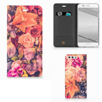 Huawei P10 Plus Smart Cover Bosje Bloemen