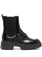 Tommy Hilfiger bottines à plaque logo 45 mm - Noir