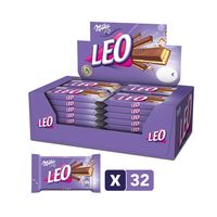 Milka - Leo chocolade melk - 33g x32 - thumbnail