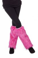 PLUCHE beenwarmers neon pink - thumbnail