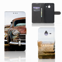 Microsoft Lumia 640 XL Telefoonhoesje met foto Vintage Auto