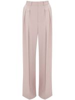 Victoria Beckham pantalon ample à plis - Rose - thumbnail