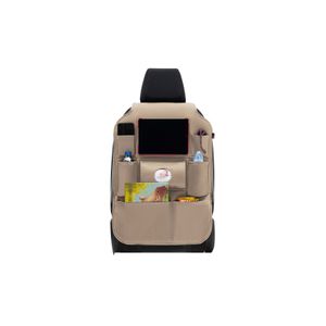 Universele Autostoel Organizer - Beige PVC leder OTORG103