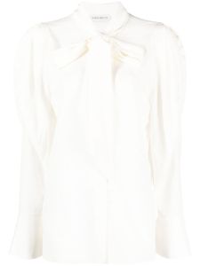 Nina Ricci blouse en soie - Blanc