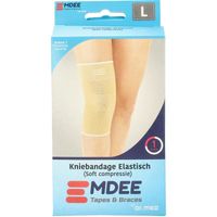 Elastic support knie maat L huidskleur - thumbnail