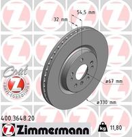 Remschijf Coat Z 400364820