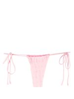 Frankies Bikinis bas de bikini en broderie anglaise - Rose - thumbnail