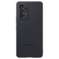 Samsung Galaxy A53 5G Siliconen Cover EF-PA536TBEGWW - Zwart - thumbnail