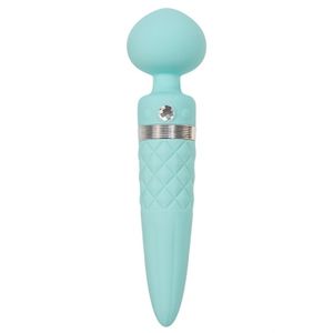 Pillow Talk - Sultry Warming Dubbele Wand Massager Groen