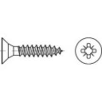 TOOLCRAFT 1069740 Verzonken schroeven 4.5 mm 35 mm Kruiskop Pozidriv 88097 RVS A2 500 stuk(s)