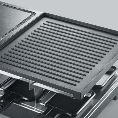 Severin RG 2376 raclette 8 persoon/personen 1300 W Zwart