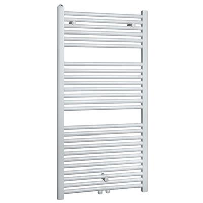 Designradiator Venus 120x60cm 830 Watt Glans Wit Middenonderaansluiting Designradiator Venus 120x60cm 830 Watt Glans Wit Middenonderaansluiting