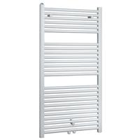 Designradiator Venus 120x60cm 830 Watt Glans Wit Middenonderaansluiting