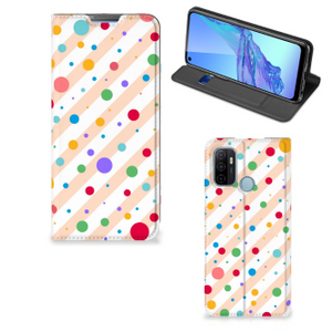 OPPO A53 | A53s Hoesje met Magneet Dots