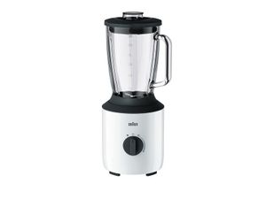 Braun PowerBlend 3 1,5 l Blender voor op aanrecht 800 W Zwart, Wit