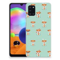 Samsung Galaxy A31 TPU Hoesje Pups - thumbnail