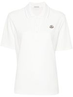 Moncler polo à logo appliqué - Tons neutres