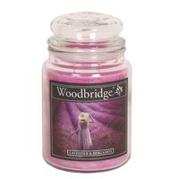 Woodbridge Geurkaars in Glas 'Lavender & Bergamot' - 565 gram - thumbnail