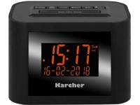 Karcher DAB 2420 Wekkerradio FM Zwart