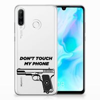 Huawei P30 Lite Silicone-hoesje Pistol DTMP